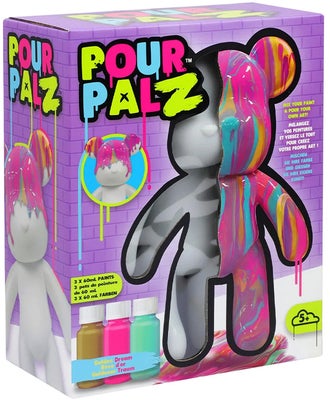 TOYMONSTER POUR PALZ DIY-sett Mal Din Egen Bjørn, Golden Dream