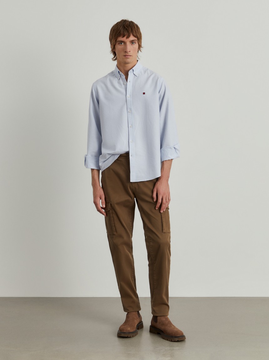 Calças cargo regular fit