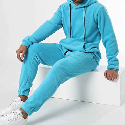 Ensemble De Survetement Polaire Bleu Clair