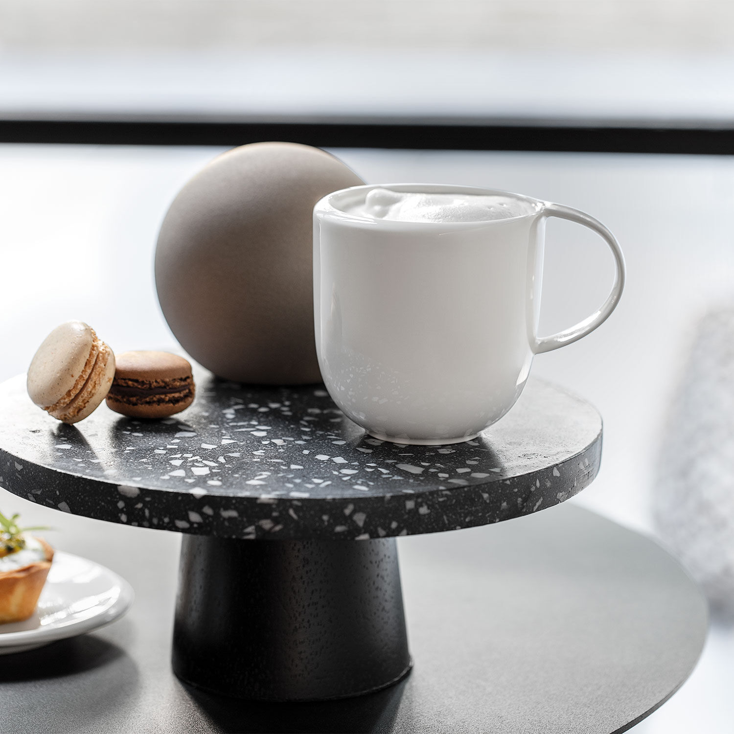 NewMoon Mug White, 10.5 oz, Premium Porcelain