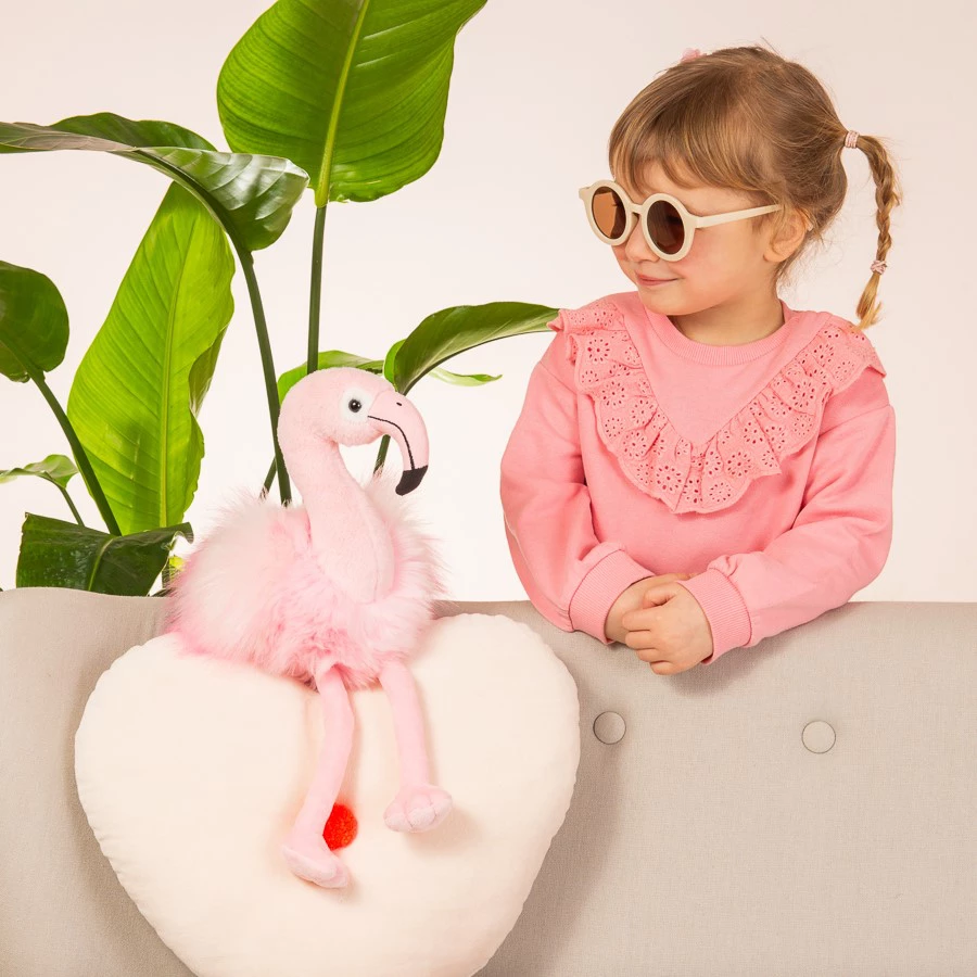 Teddy HERMANN® Flamingo Flora 35 cm