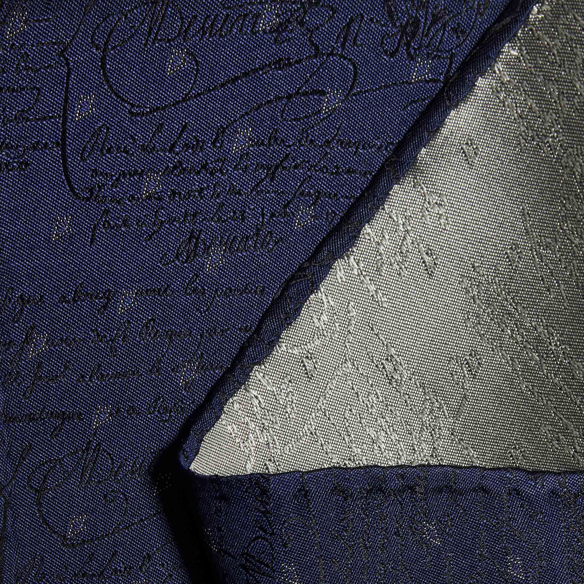Pochette À Micro-Motifs Sur Fond Scritto