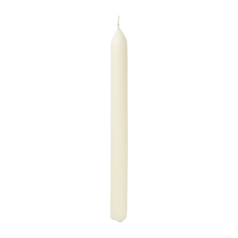 Dinerkaarsen Bolsius box ivoor - set van 8 - ø2x23 cm