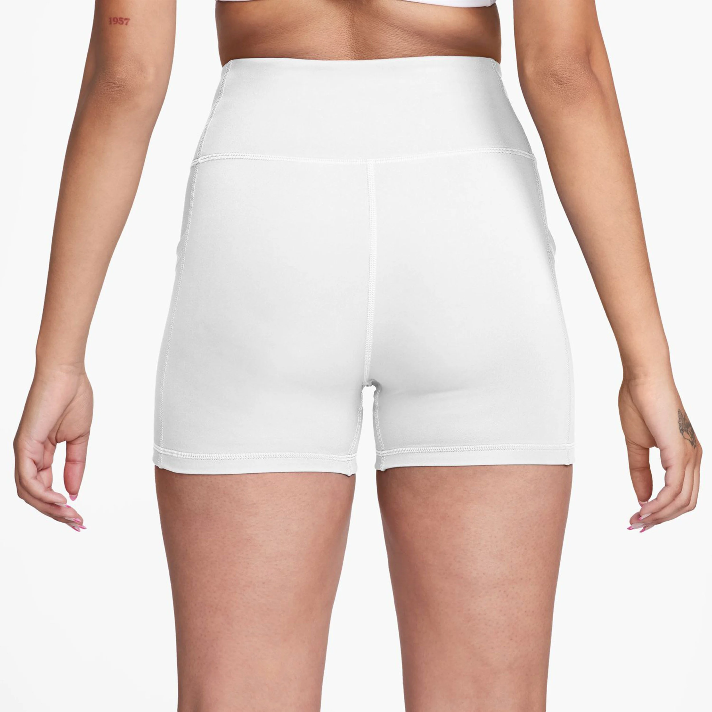 Nike Court Dri-Fit Advantage Regular Short Avec Poche-balles Femmes - Blanc
