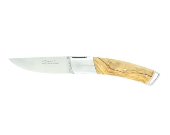 Le Thiers Gentleman Olivier Couteau de Poche - Laguiole par Fontenille Pataud