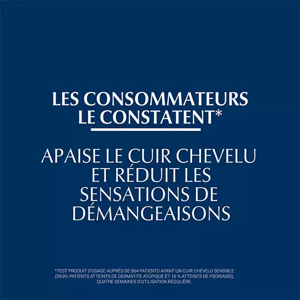Eucerin Dermo Capillaire Shampoing Calmant 5% Urée Cuir Chevelu Irrité 250ml