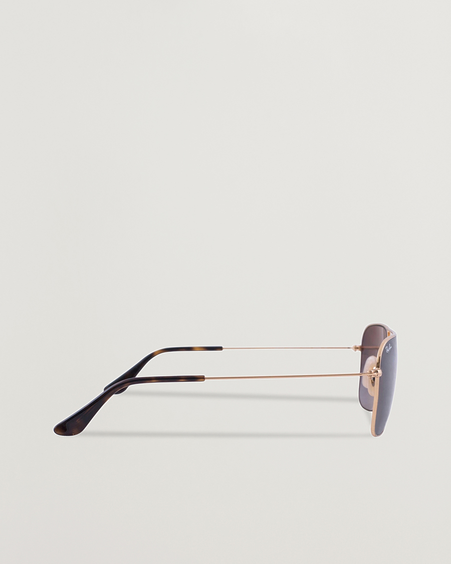 Ray-Ban 0RB3136 Caravan Sunglasses Gold/Grey