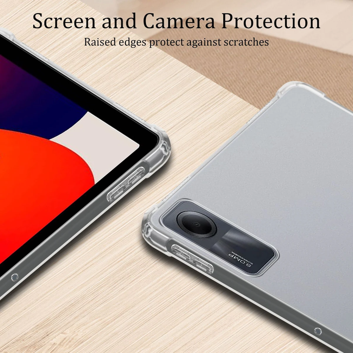Xiaomi Redmi Pad SE deksel ultra slim (gjennomsiktig)