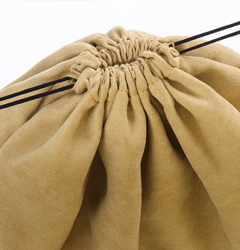 Evorest Bags - Transparante fluwelen handtas met trekkoord en stofhoes (verschillende ontwerpen)