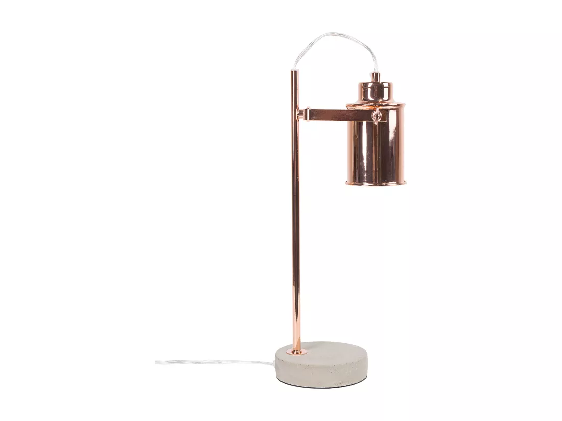 Lampe de bureau MUNDAKA Réglable Métal Cuivré