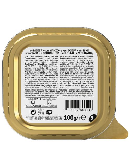 Mister Stuzzy Cat Paté 100 g - Kattenvoer
