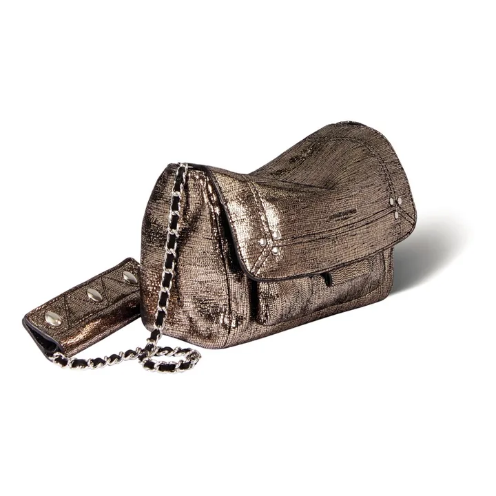 Jérôme Dreyfuss Sac Lulu S Lamé | Champagne