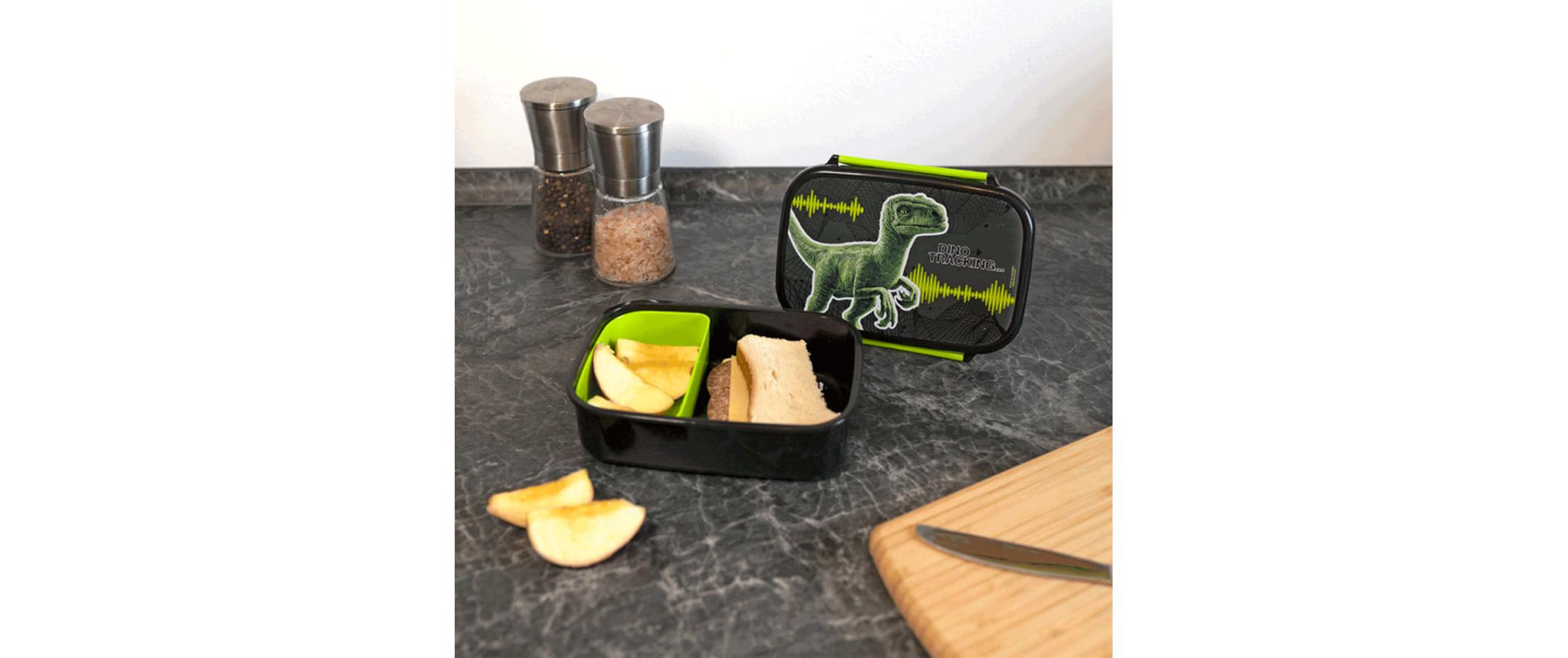 Lunchbox Jurassic World Grün/SchwarzBrotzeitdose