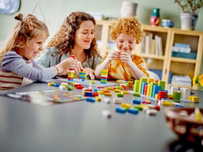 LEGO Spelen met braille – Frans alfabet (40655)