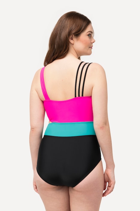 Badeanzug, Colorblocking, Softcups