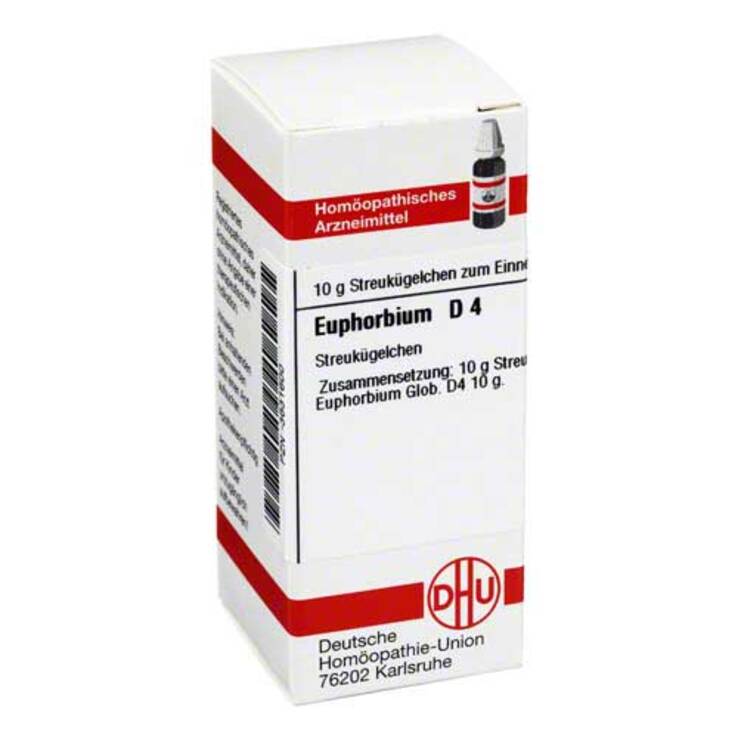 DHU Euphorbium D 4 Globuli, 10 g