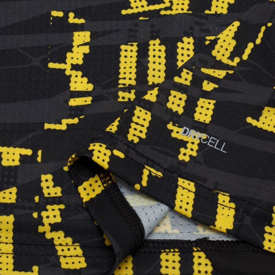Dortmund T-shirt d'Entraînement Avant-Match - Noir/Faster Yellow Enfant