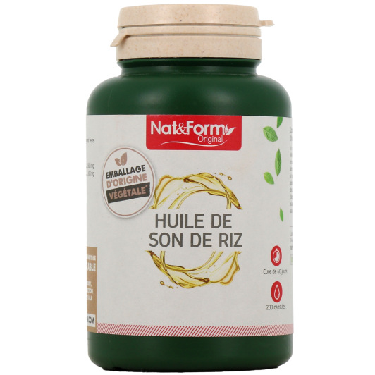 Nat et Form Huile de Son de Riz