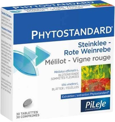 PHYTOSTANDARD Steinklee-Rote Weinrebe Tabl (n) Blist 30 Stk