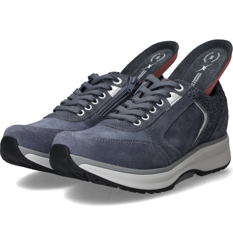 Xsensible New Jersey Stretchwalker Sneakers Blauw Dames