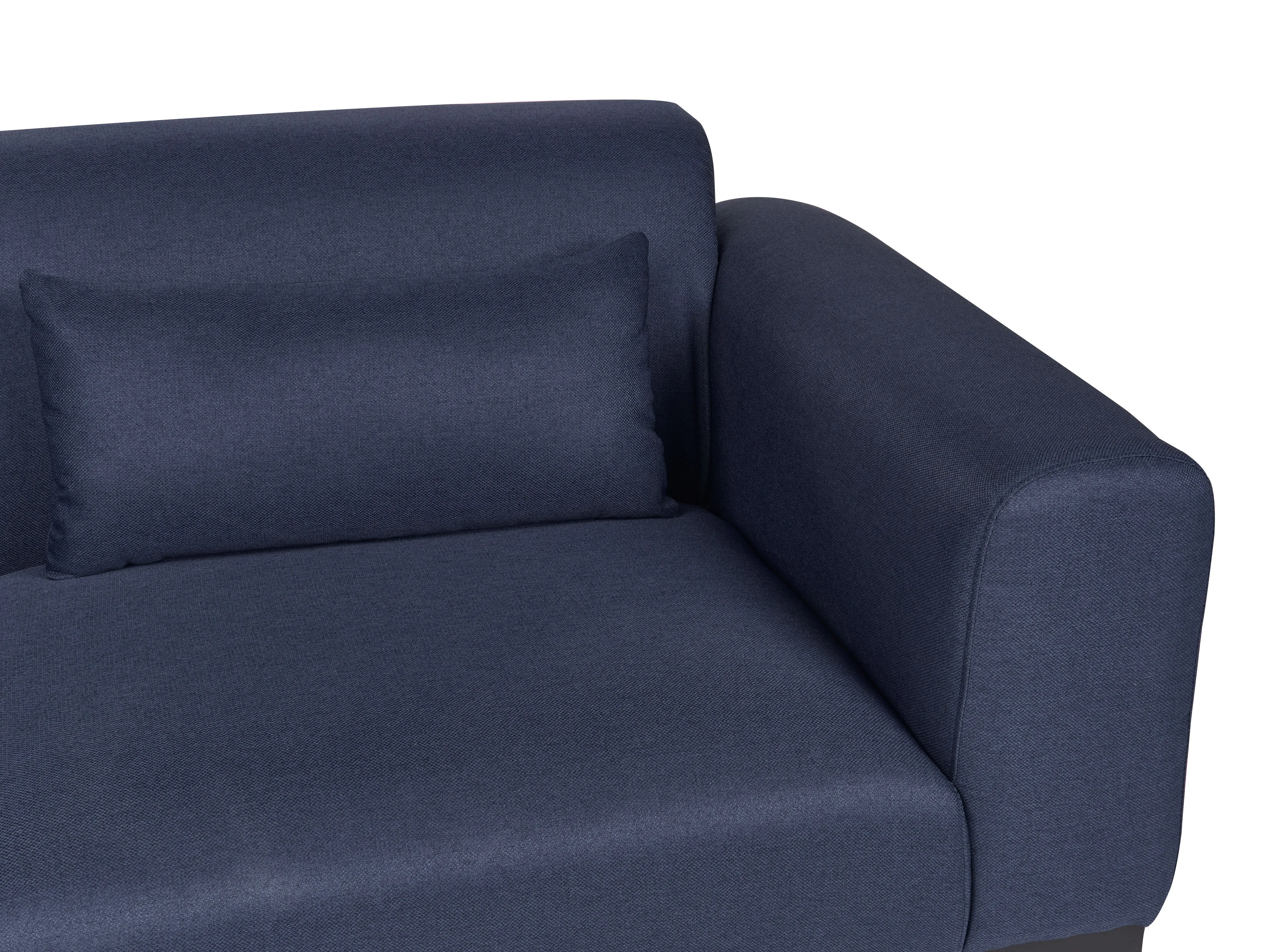 Bank 2-zits MALMOS Kunstlinnen Donkerblauw