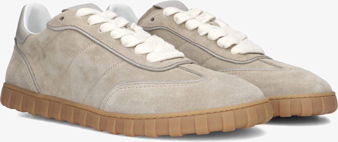 grijze ami paris lage sneakers sn433 suede