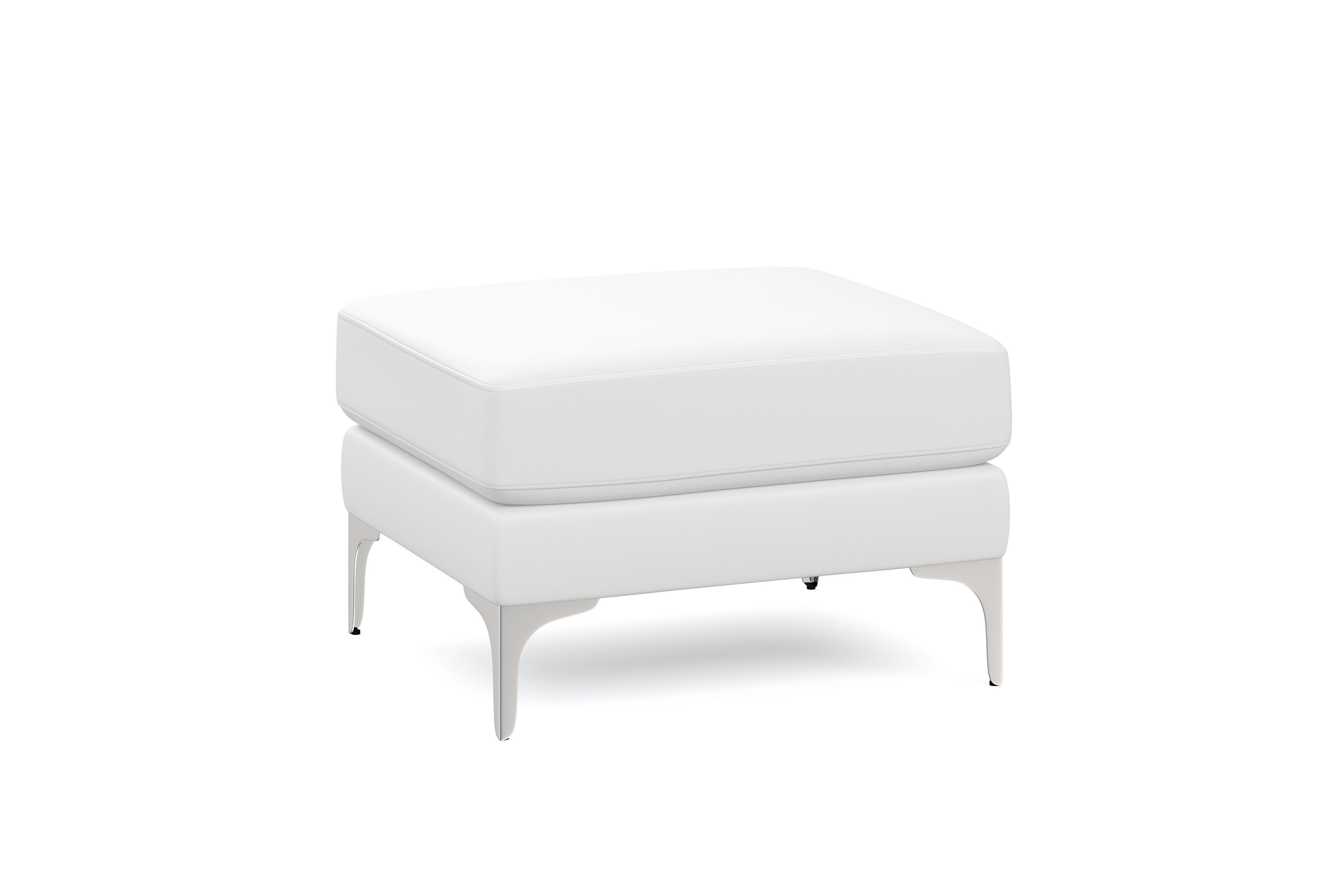 Sofa Set Leder LEX weiss