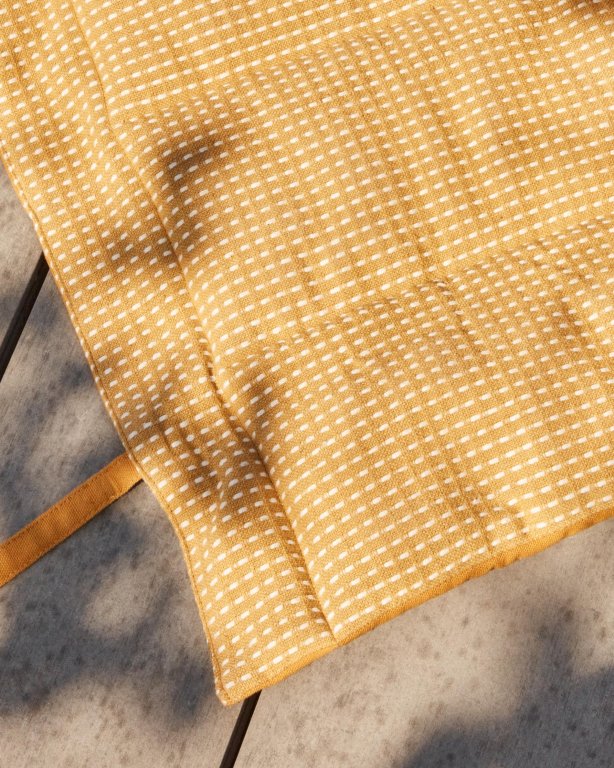 Kave Home Trufa hondenplaid 50x70 Geel