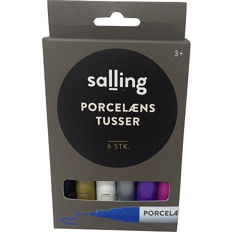 Porcelænstusser - special farver