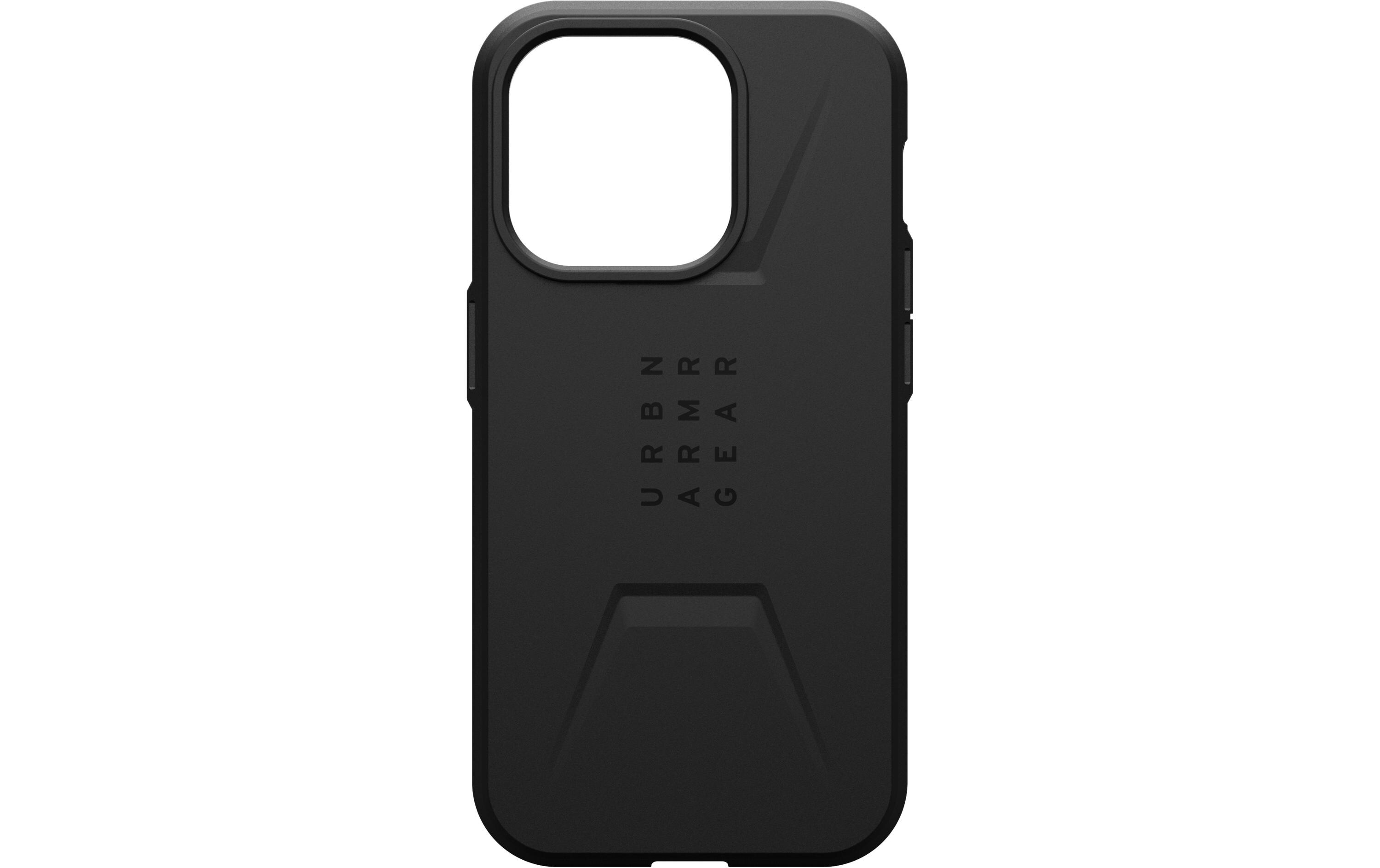 Back Cover Civilian Case iPhone 15 Pro BlackSchutzhülle für das Apple iPhone 15 Pro