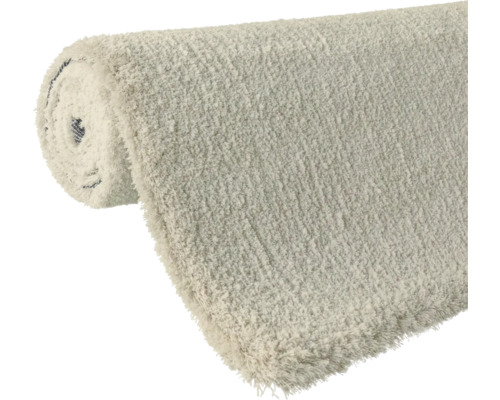 Vloerkleed Shaggy Wellness zilver 80x150 cm