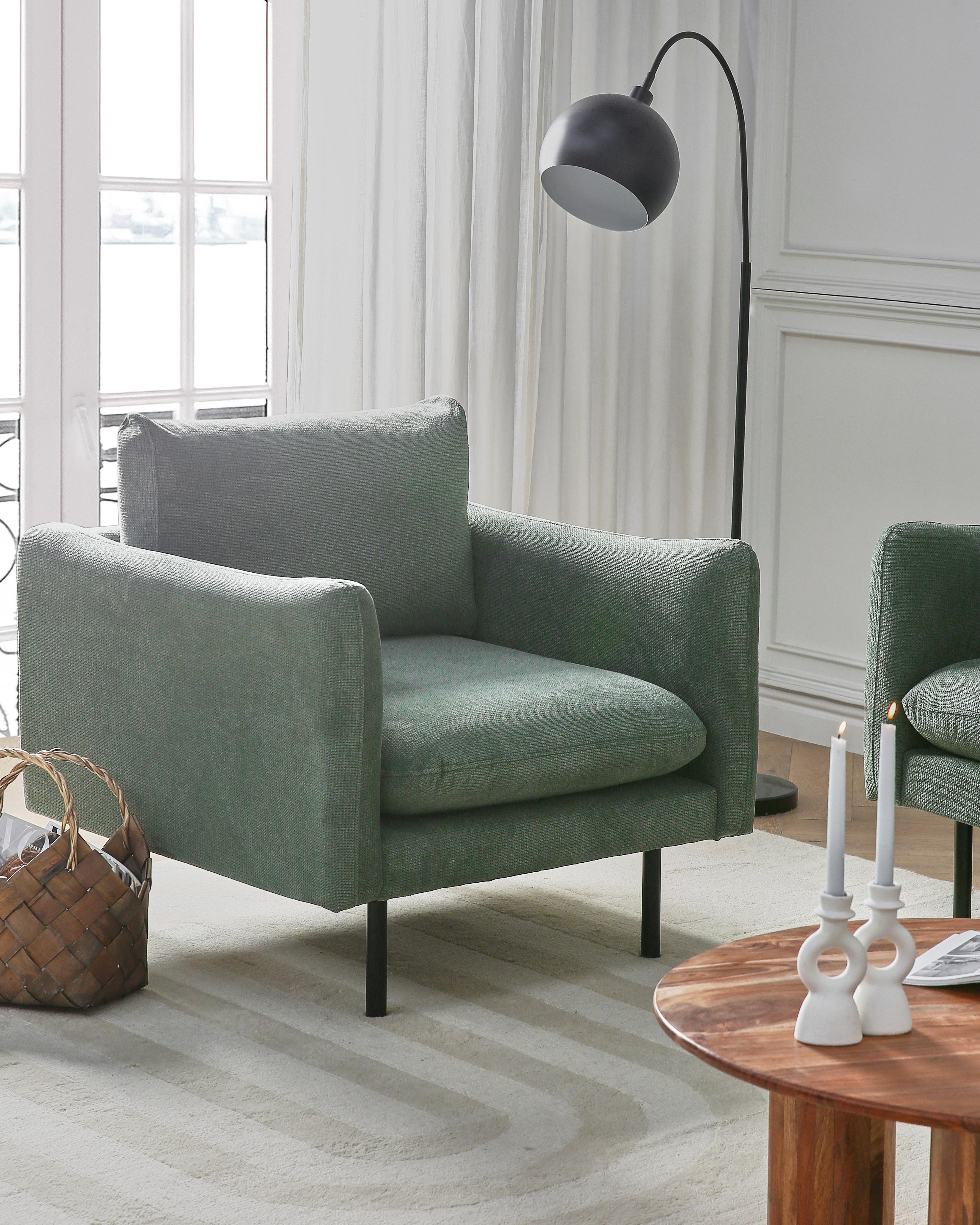 Fauteuil VINTERBRO Stof Lichtgroen