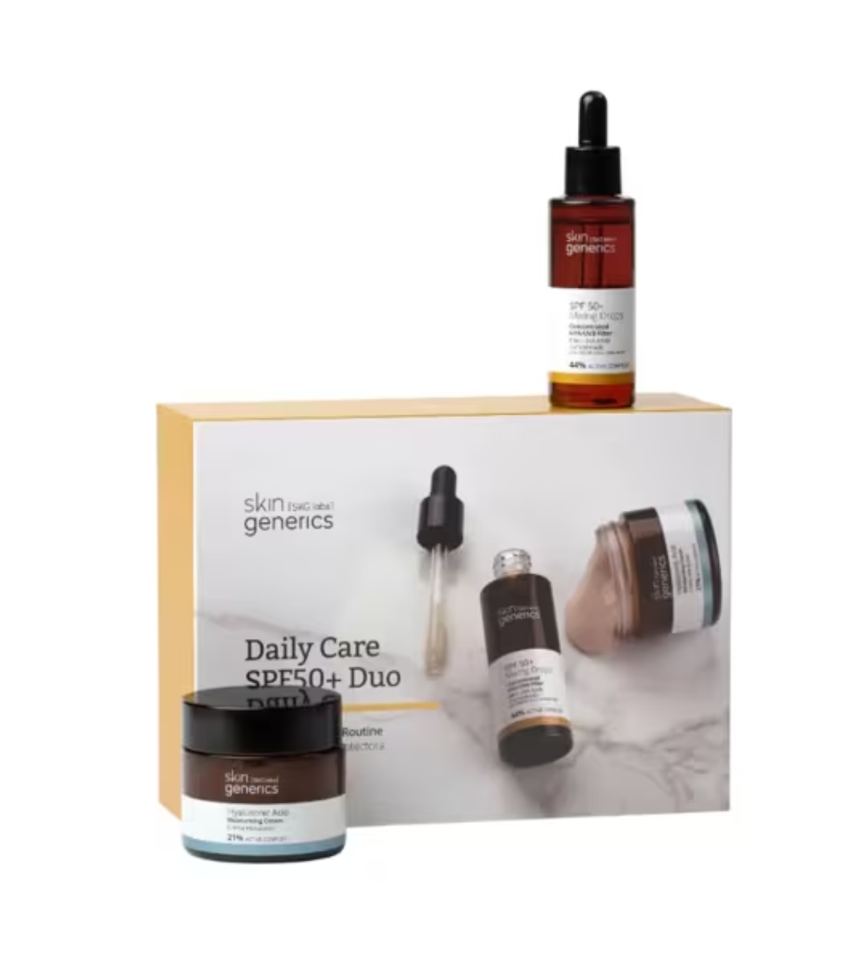 Skin Generics - Duo Hidratante Protetor Daily Care SPF50+ Duo