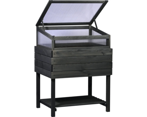dobar Kubus kweekbak 76 x 56 x 28 cm antraciet
