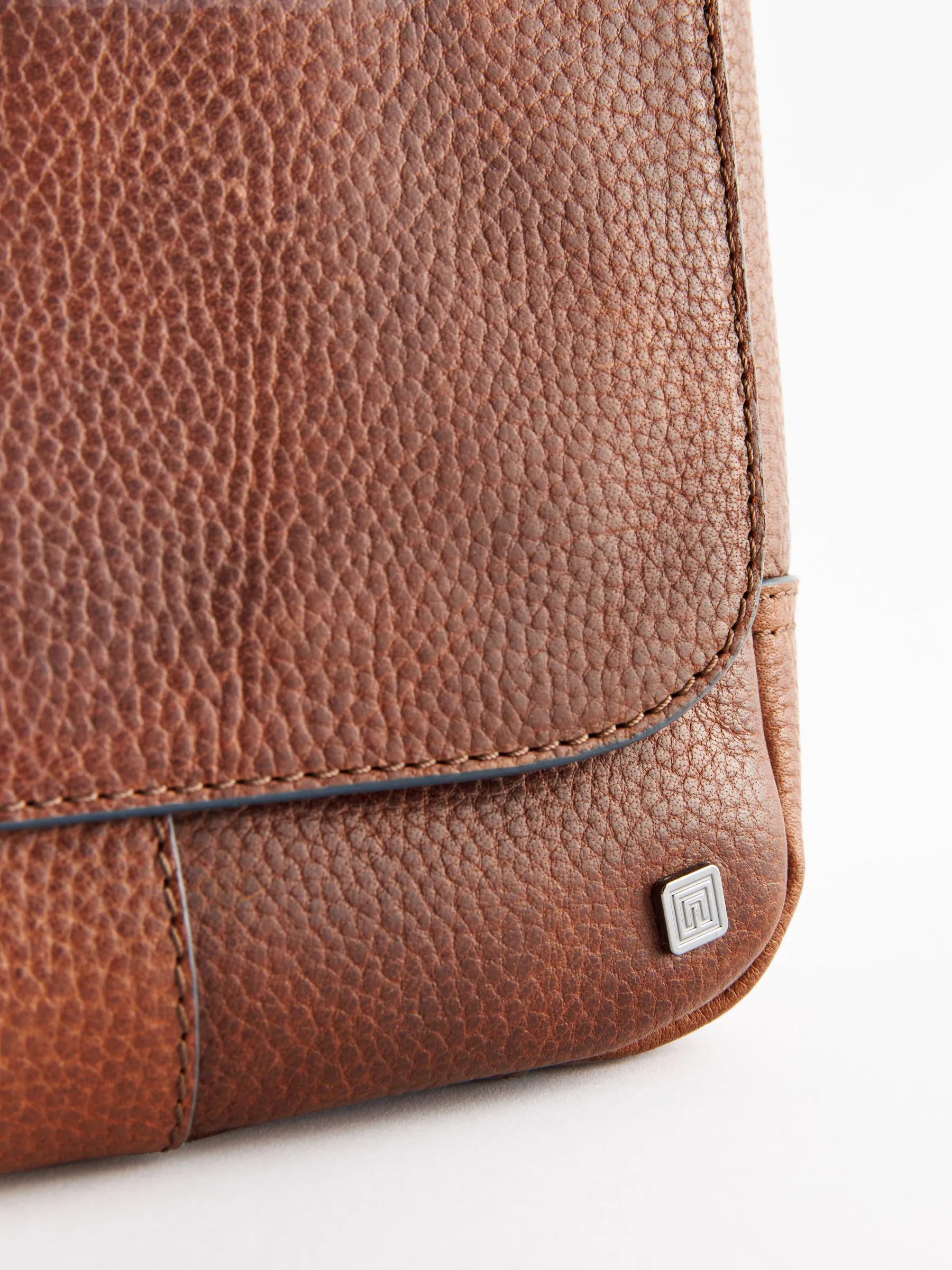 Lichtbruin - Messenger-tas