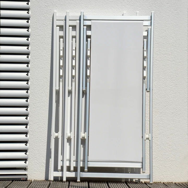 Jan Kurtz - Rimini Deckchair, Aluminium / schwarz