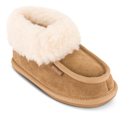 Woollies Auckland Hjemmesko Chestnut 1014K