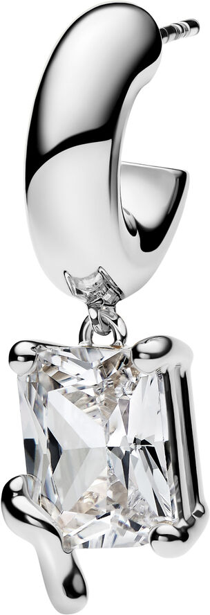Maria Black Omotesando Cider Hoop Silver Silver