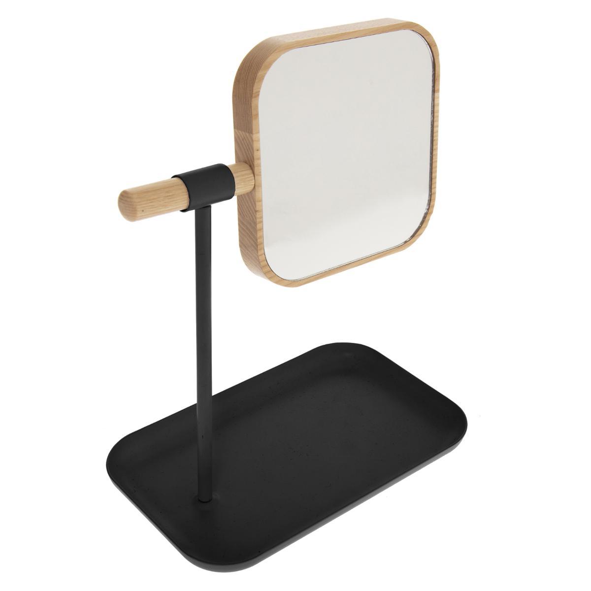 MIROIR AMOVIBLE NATUREO NOIR