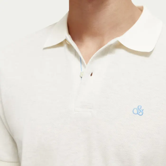 Scotch & Soda Melange Polo Heren