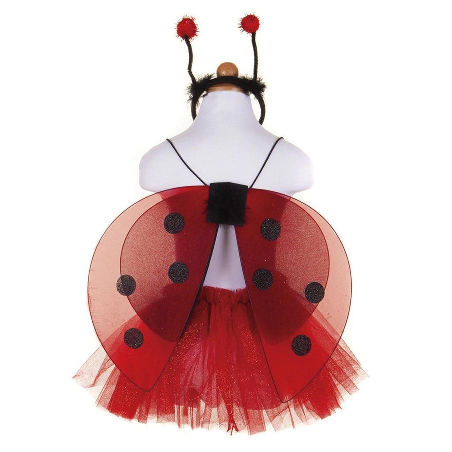 Verkleedset Lieveheersbeestje Glitter, 4-6 jaar