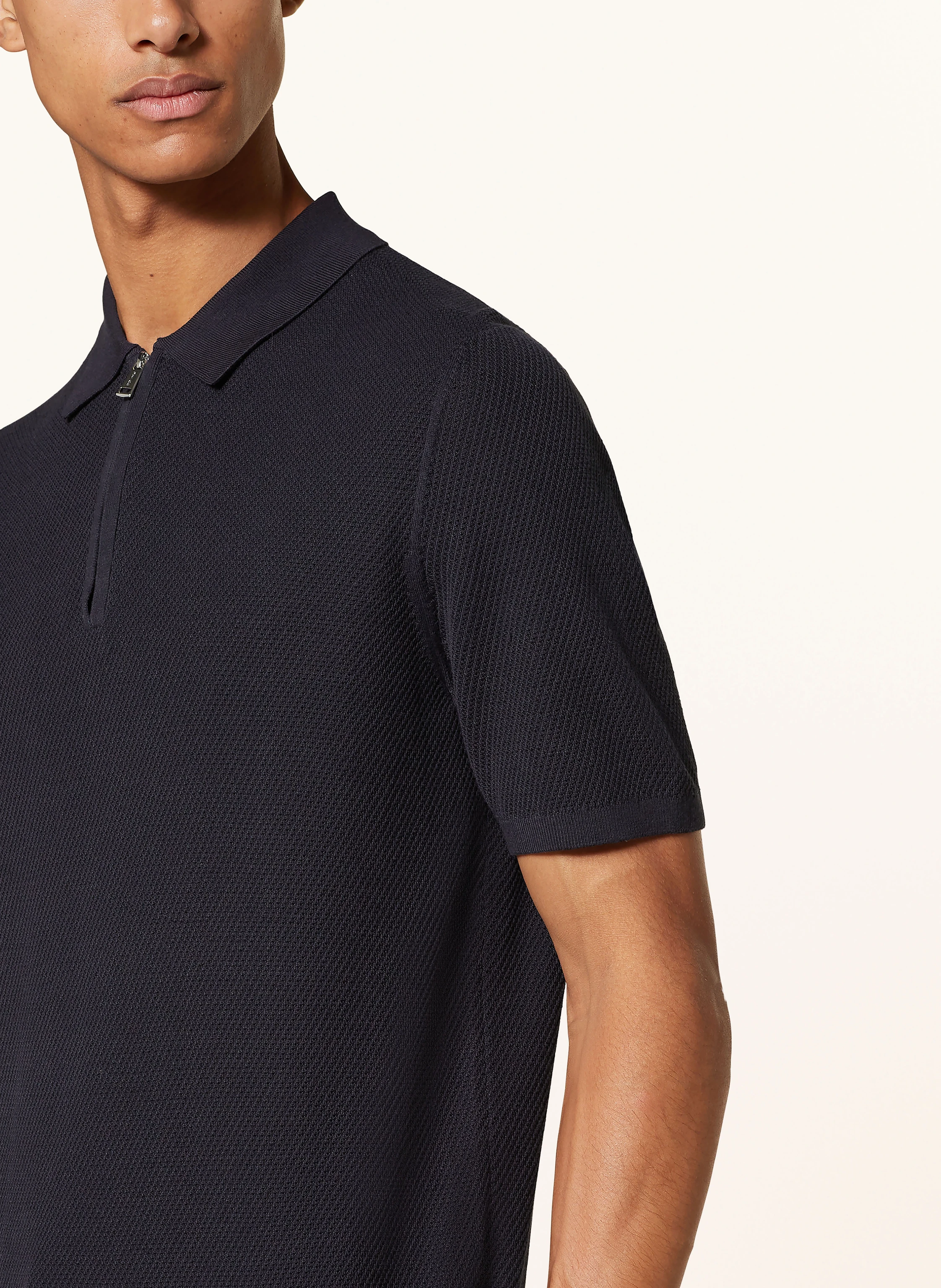 REISS Strick-Poloshirt IVOR