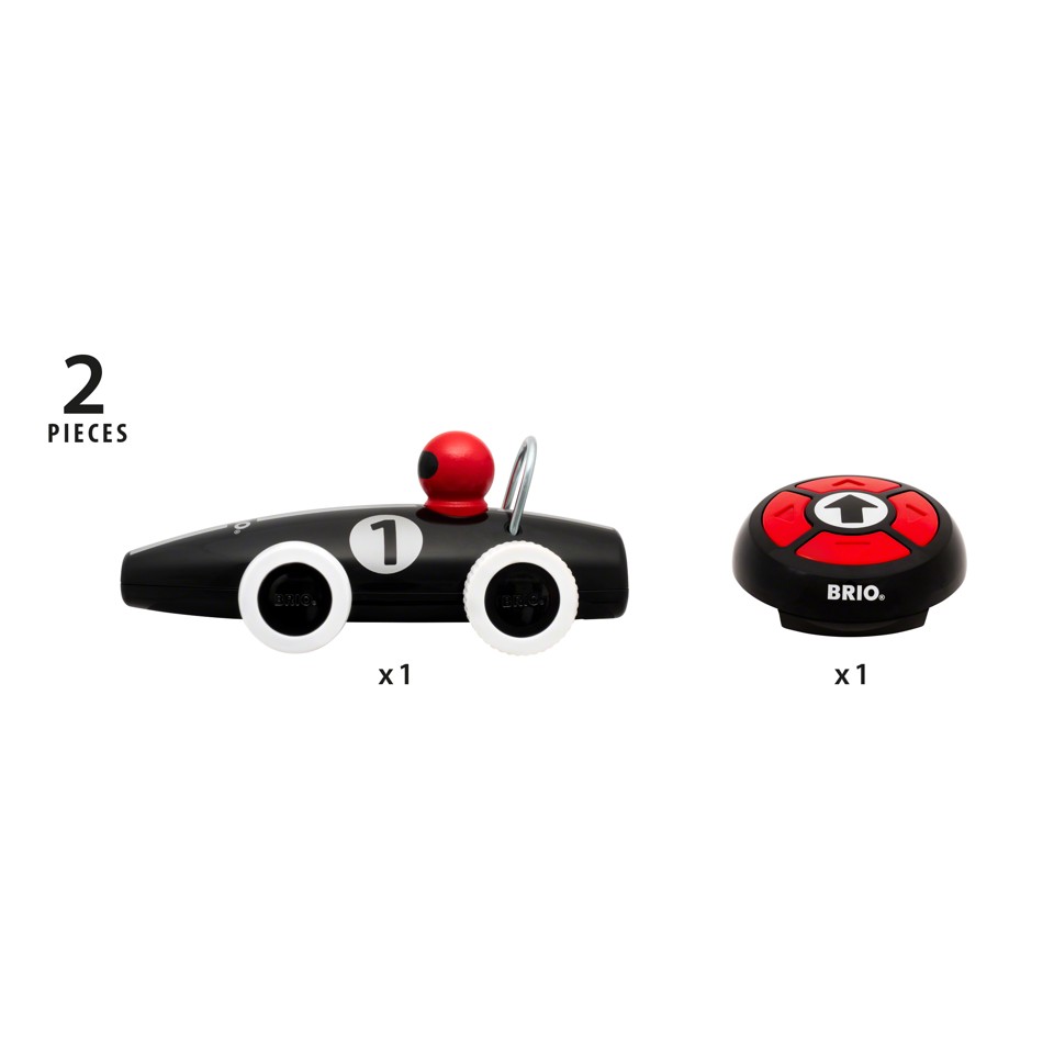 BRIO - R/C Fjernstyret Racer Bil - Sort