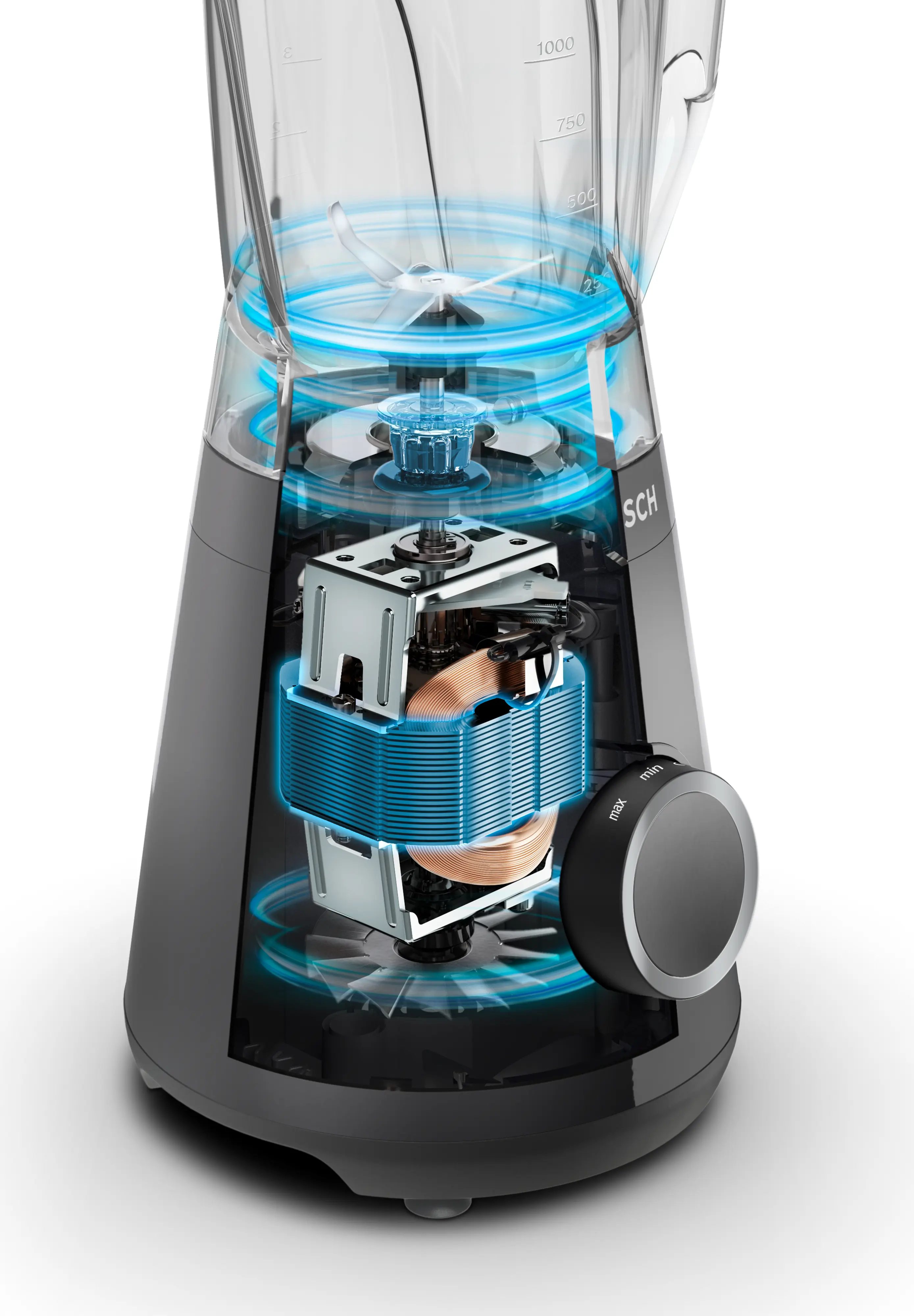 Serie 4 Blender VitaPower 1200 W Zwart