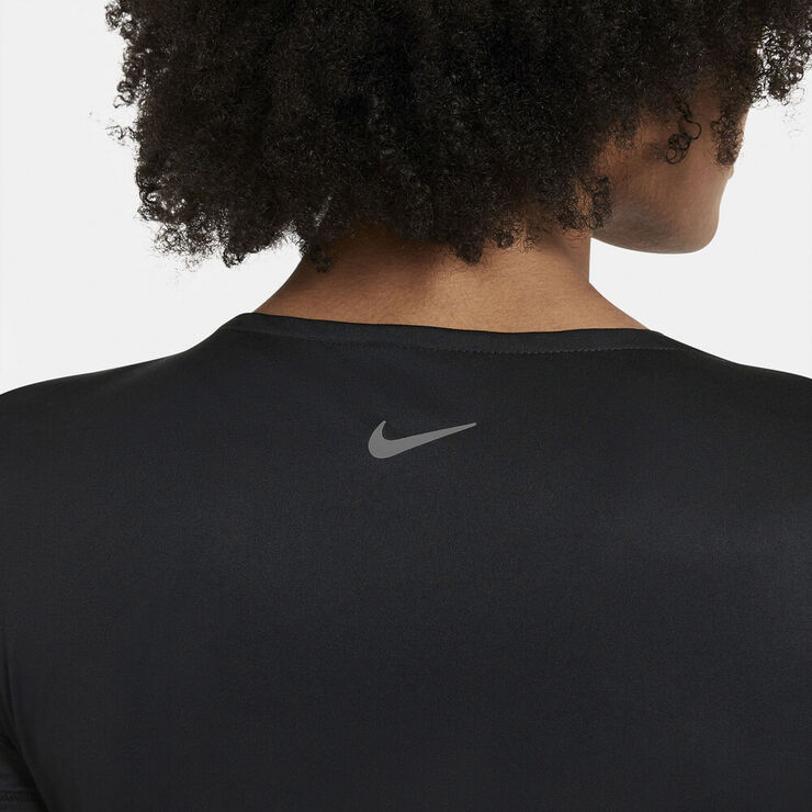 Nike Swoosh Run T Shirt Sort