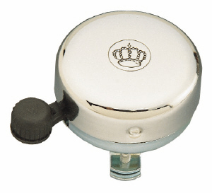 Ringklocke Krone Chrom
