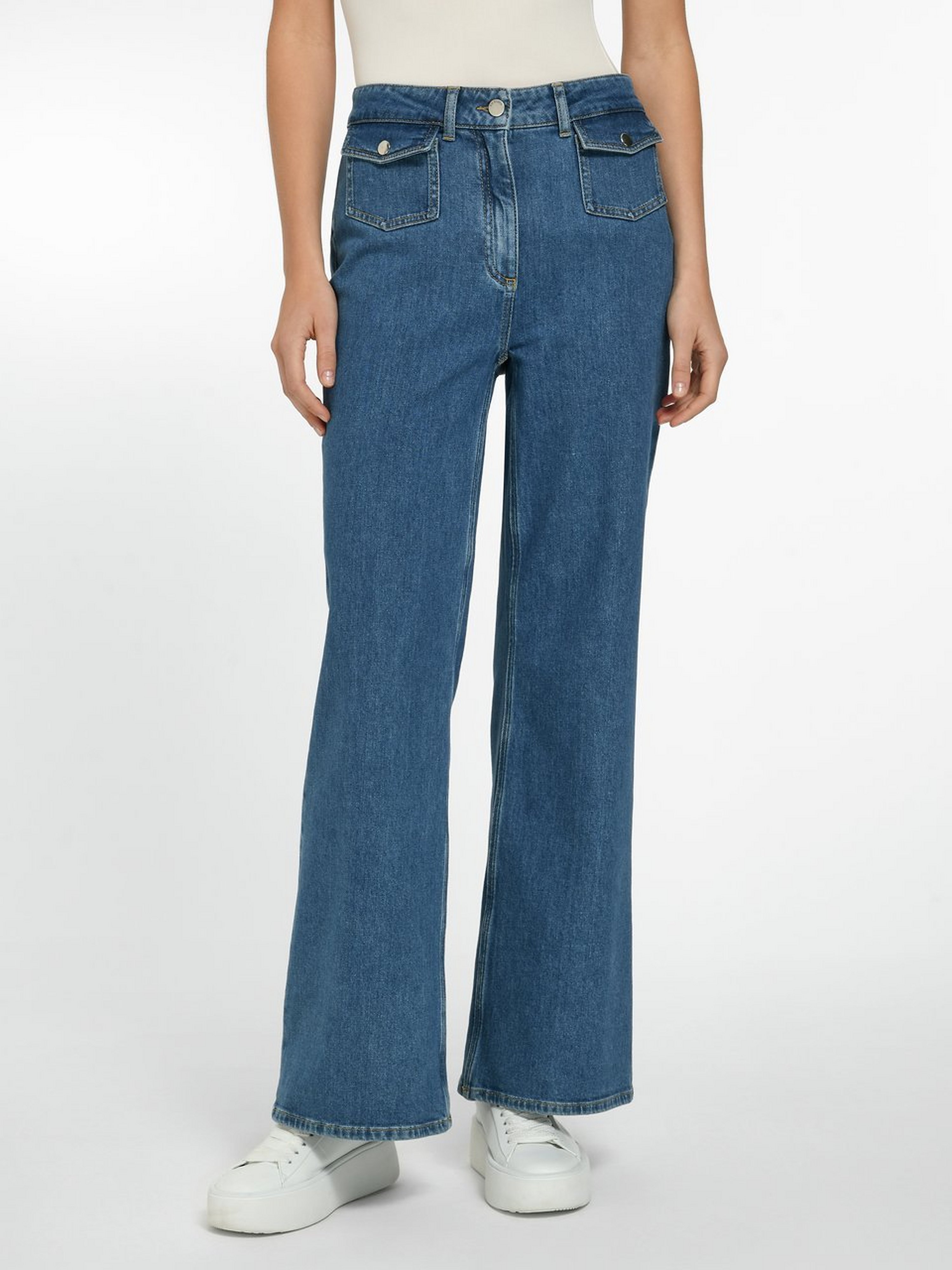High Waist-Jeans