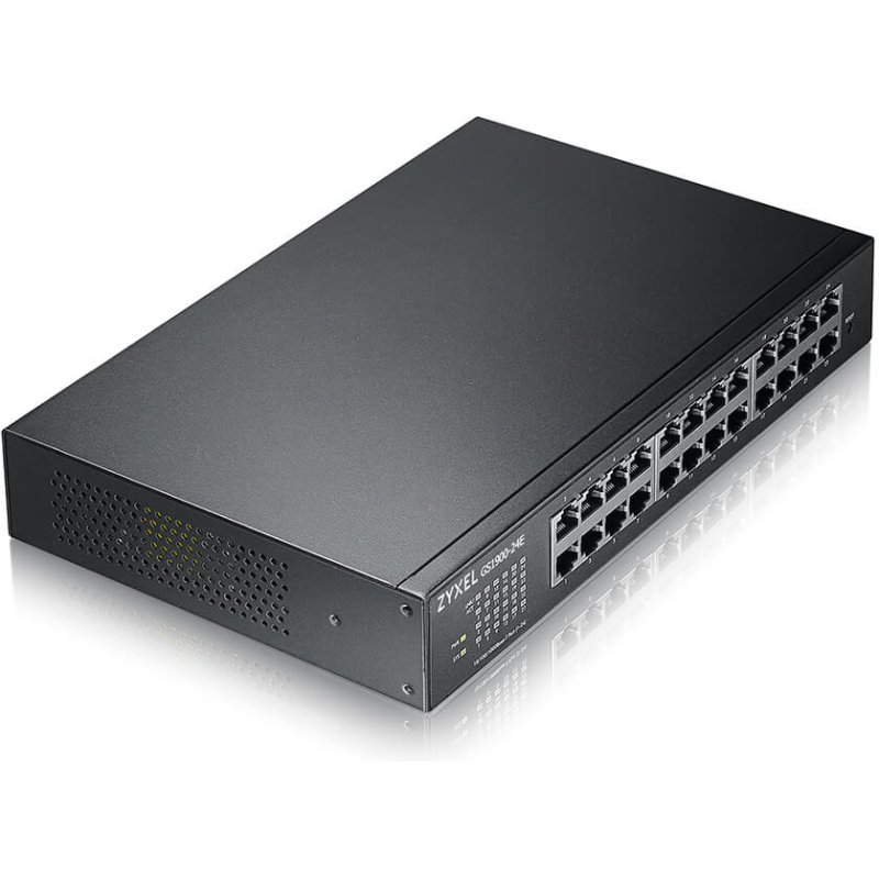 Zyxel GS1900-24E-EU0103F commutateur réseau Géré L2 Gigabit Ethernet (10/100/1000) 1U Noir