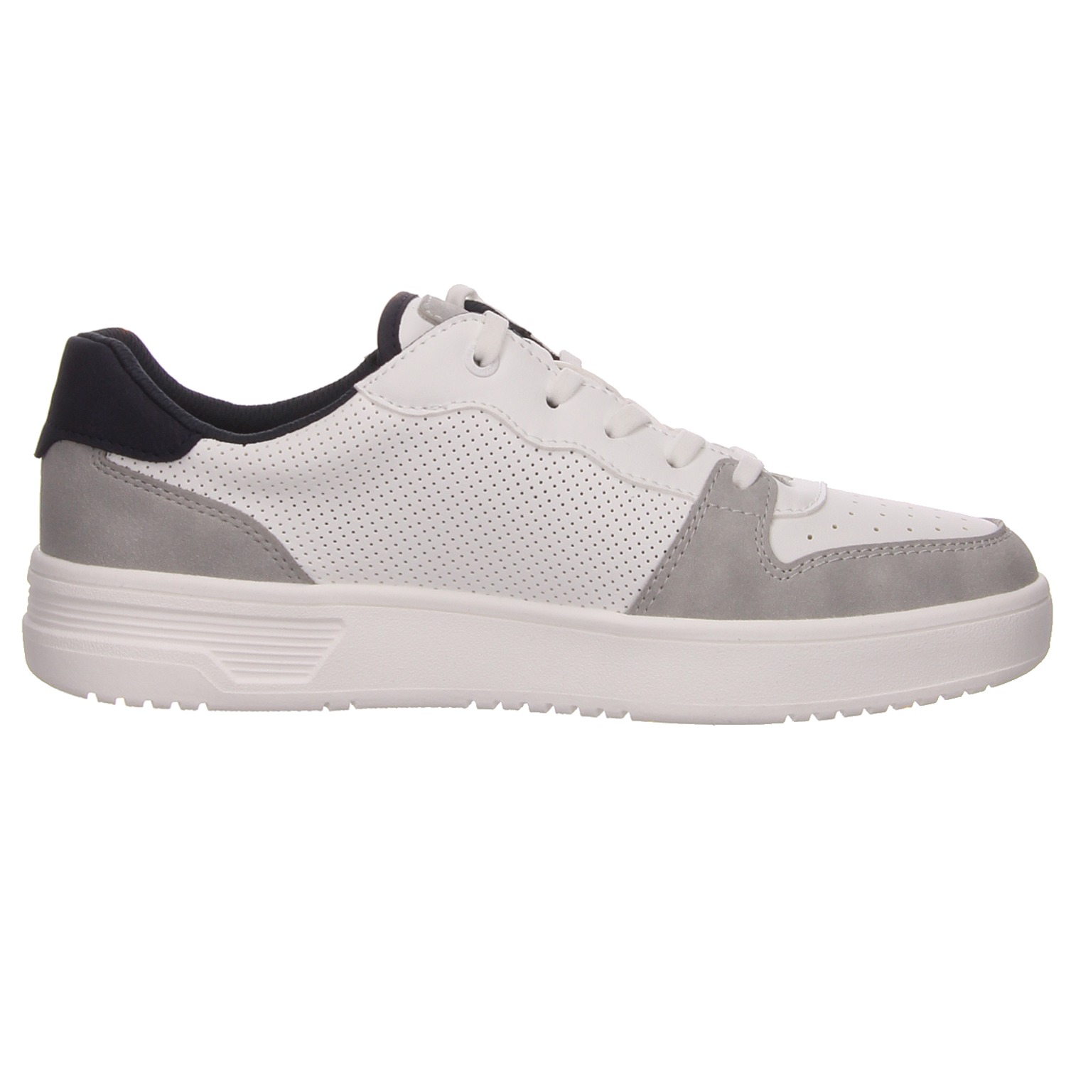 Bugatti Sneaker weiß weiss/weiss kombi
