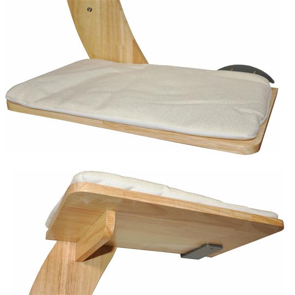 Nanook Katzen Kletterwand 3-stufig Wandkratzbaum